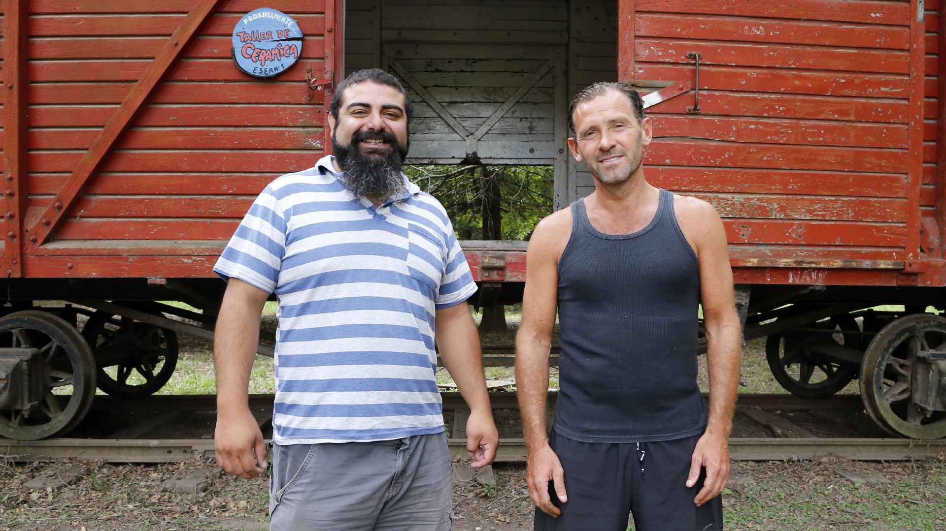 Franco Lindon y Juan Casolati (Nicolás Aboaf)