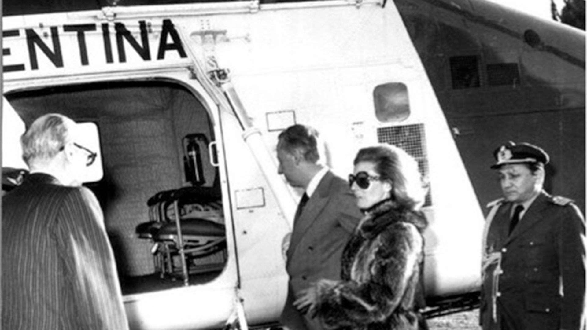 Isabelita Perón, detenida tras el golpe militar