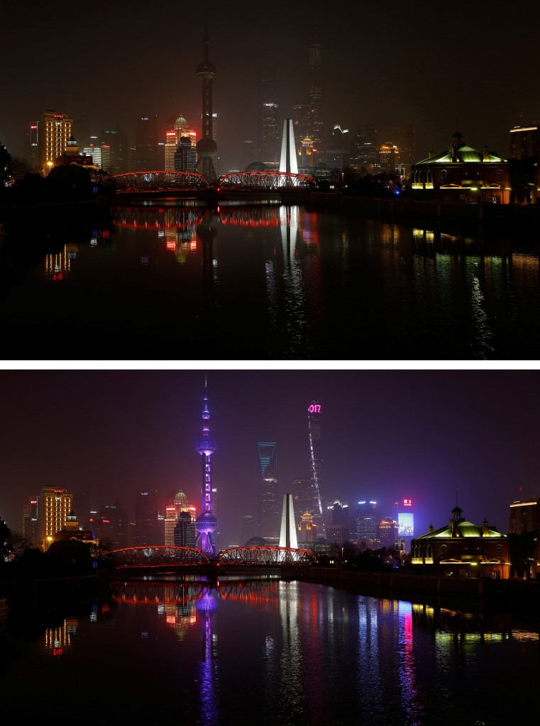 Otra imagen de Shanghai, en China (Reuters)