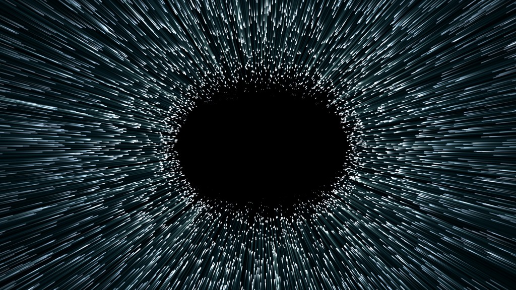 El agujero negro en cuestión se desplaza a 7,5 millones de kilómetros por hora (iStock)