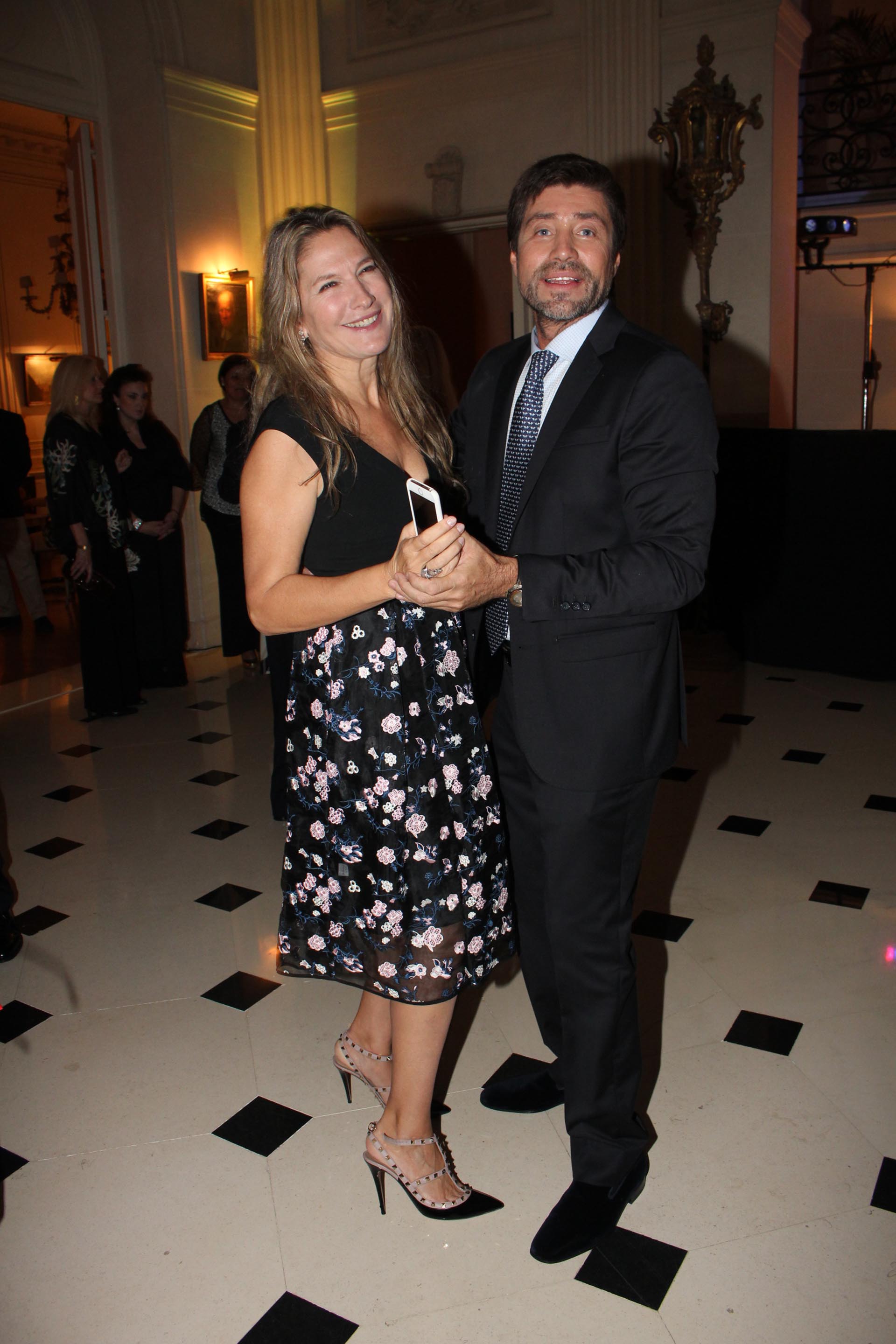 Ana Rusconi y Walter Ramírez Moyano en pleno baile