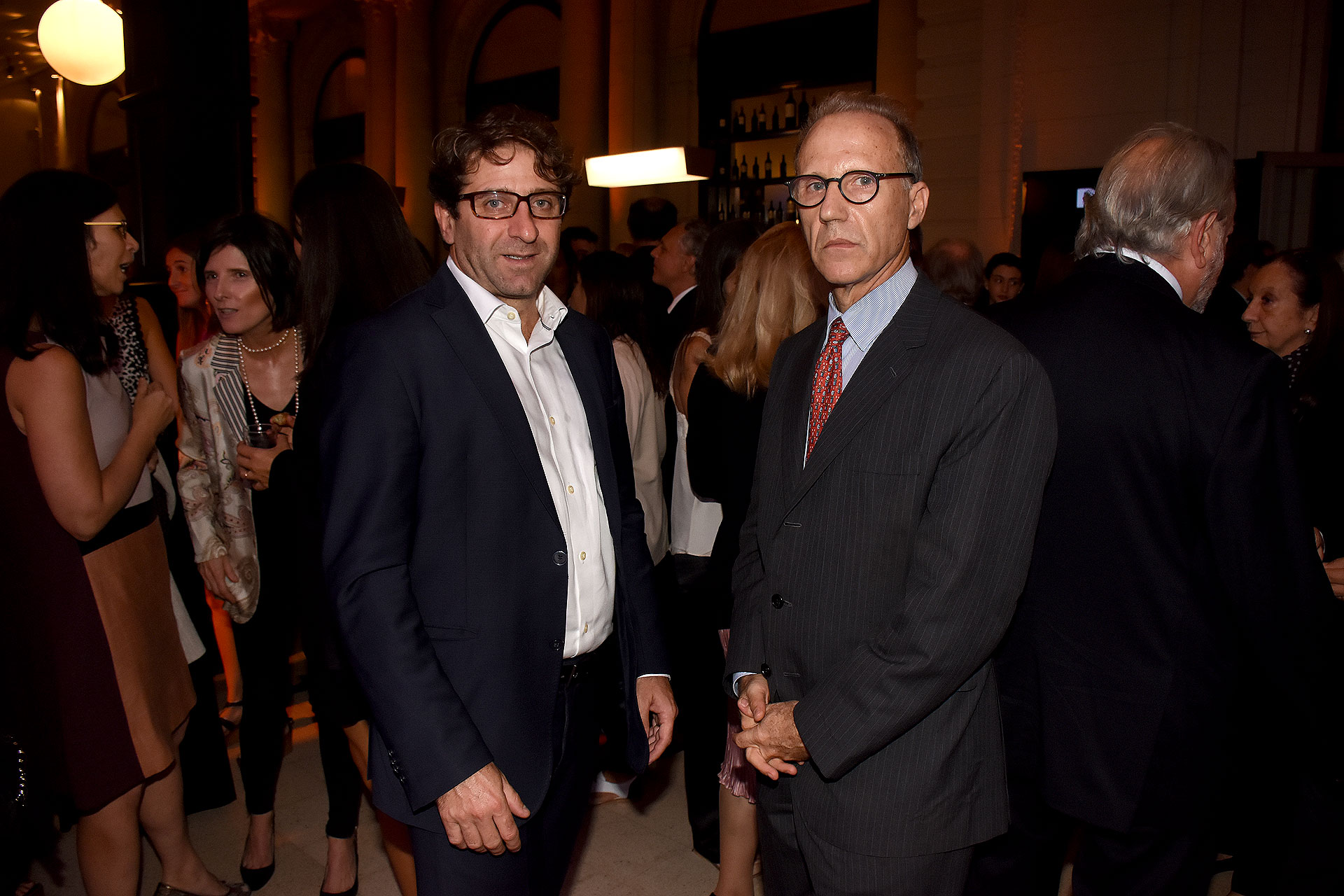 El secretario general de la Ciudad, Fernando Straface, y el juez de la Corte Suprema de Justicia de la Nación, Carlos Rosenkrantz