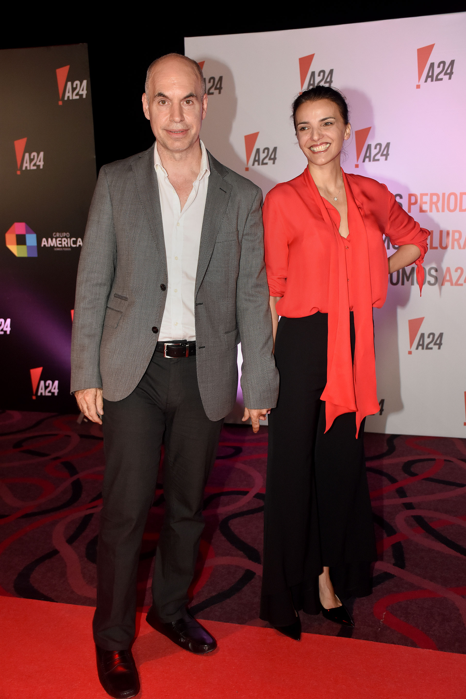 Horacio Rodríguez Larreta, jefe de Gobierno porteño, y su mujer Bárbara Diez