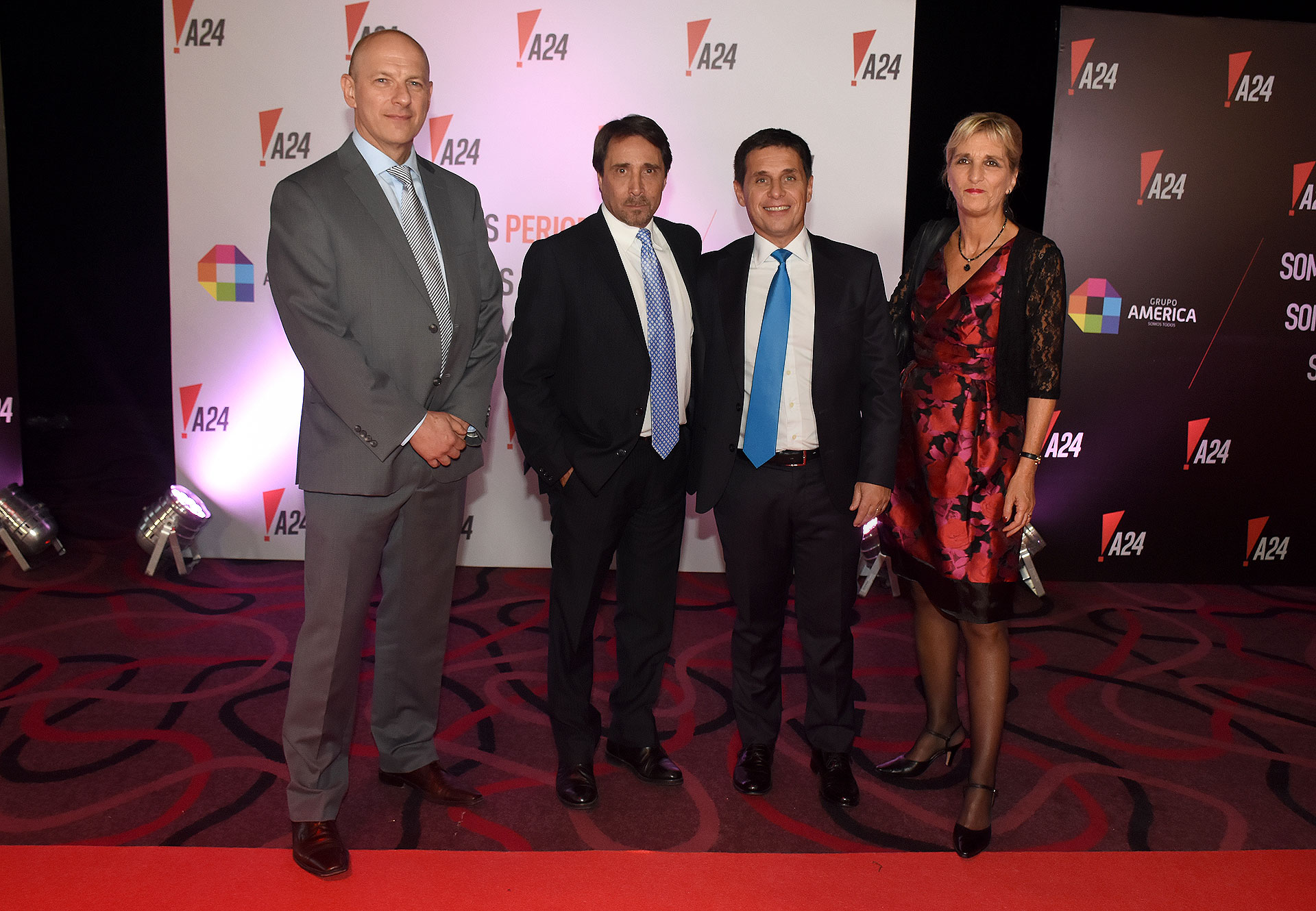 Sergio Berensztein, Eduardo Feinmann, Fernando Carnota y Liliana Franco