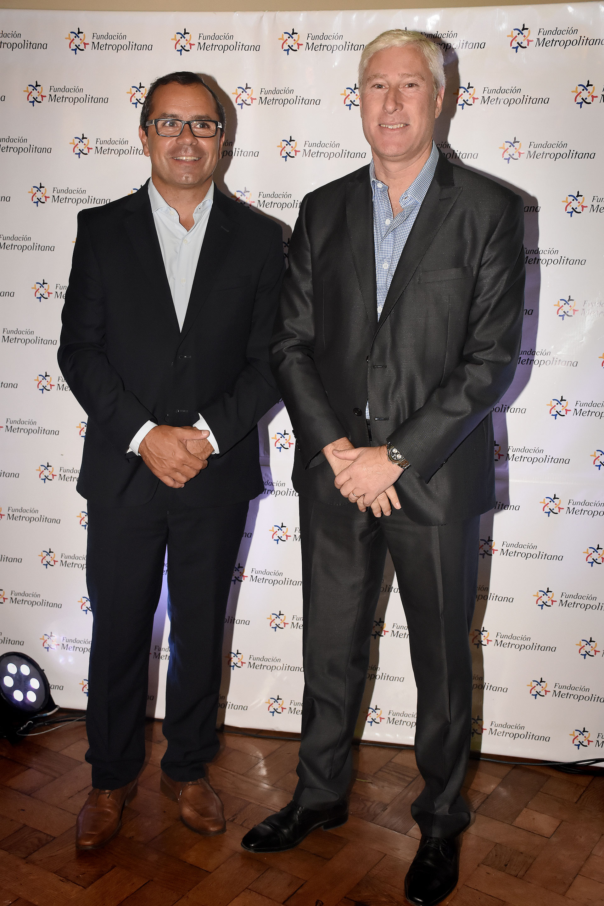 Gastón Urquiza y Gustavo Coria, presidente del Ceamse