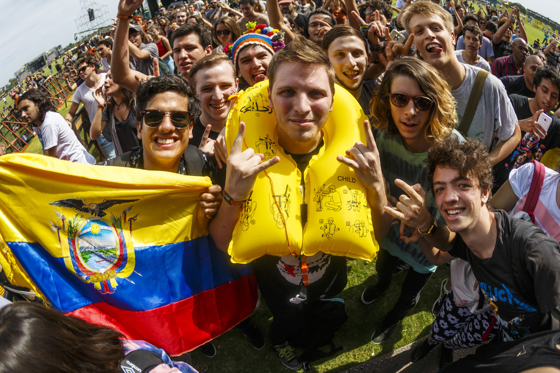El público internacional en el Festival