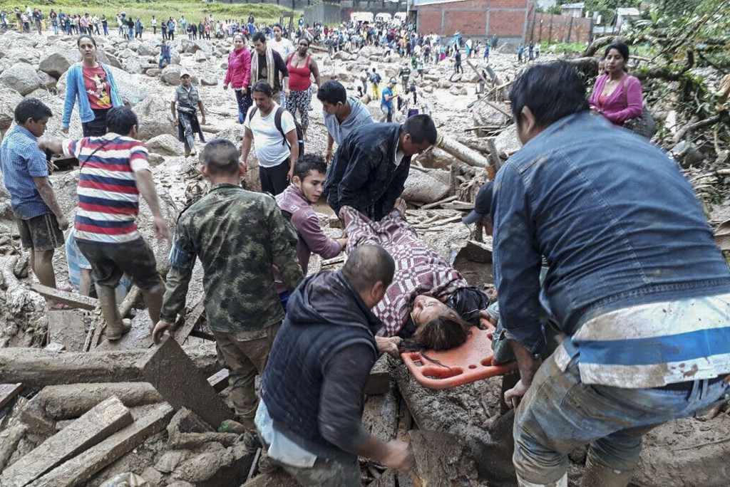 La avalancha dejÃ³ al menos 112 muertos y 188 heridos en Colombia (AFP)