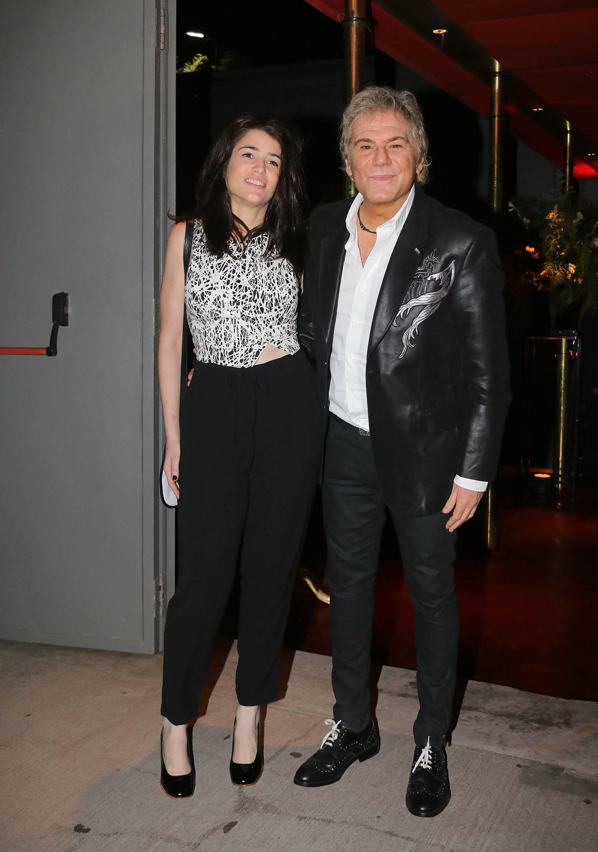 Beto Casella y su novia Carolina Wyler