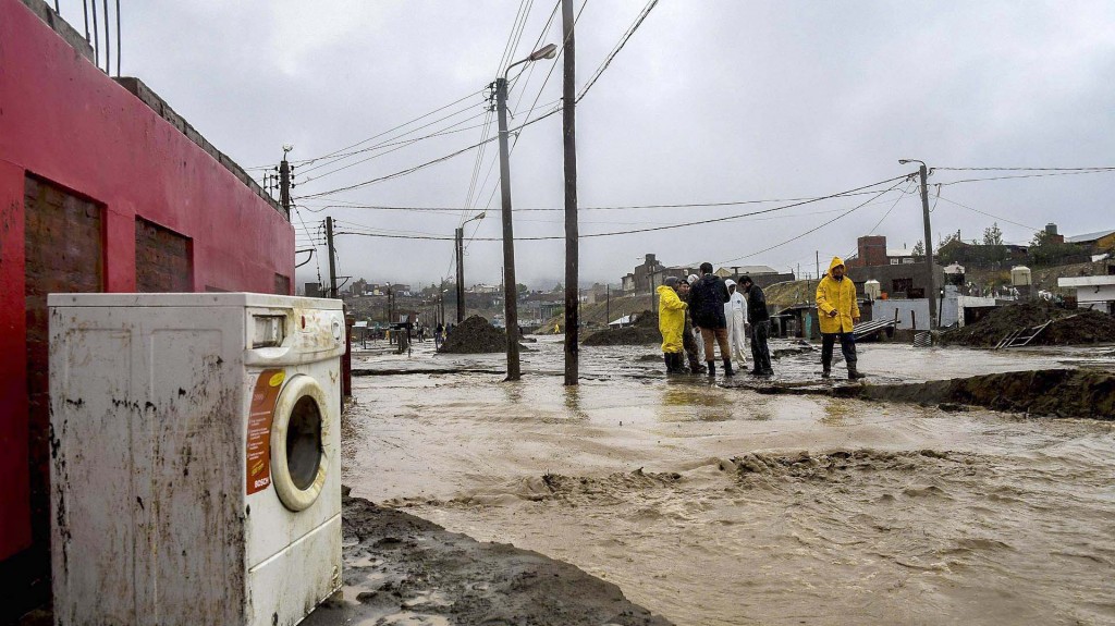 Todavía no se calculó el valor de las pérdidas causadas por el temporal (Florencia Downes/Télam)