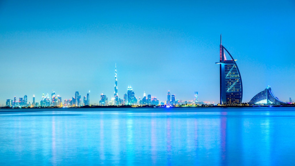 Vista de Dubai, el Golfo Pérsico, Burj Khalifa y el Burj Al Arab (iStock)