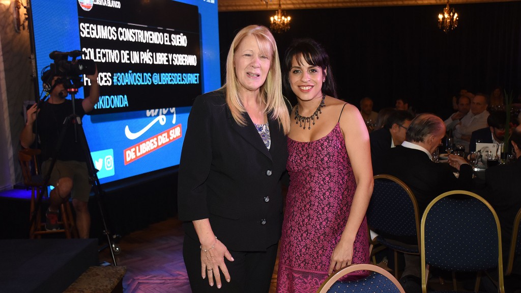 Margarita Stolbizer y Victoria Donda (fotos Nicolás Stulberg)