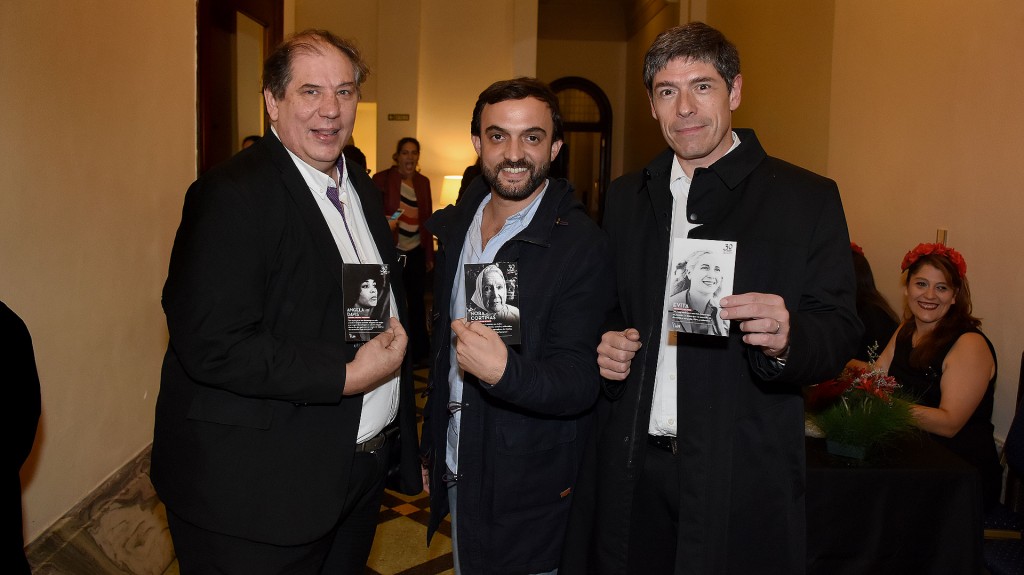Fabio Basteiro, Leonardo Grosso y Juan Manuel Abal Medina