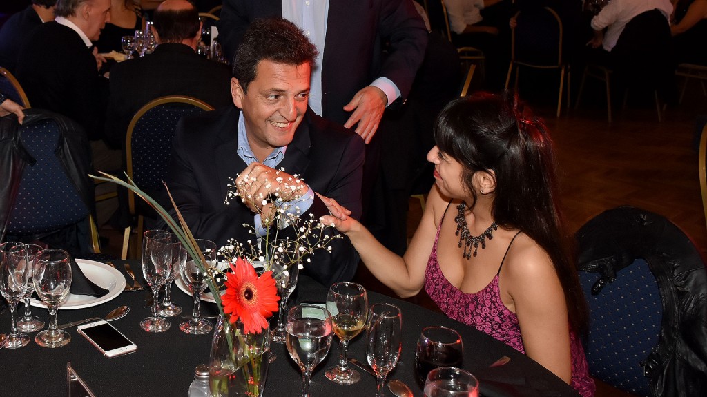 Sergio Massa y Victoria Donda