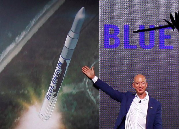 Jeff Bezos es CEO de Blue Origin y Amazon