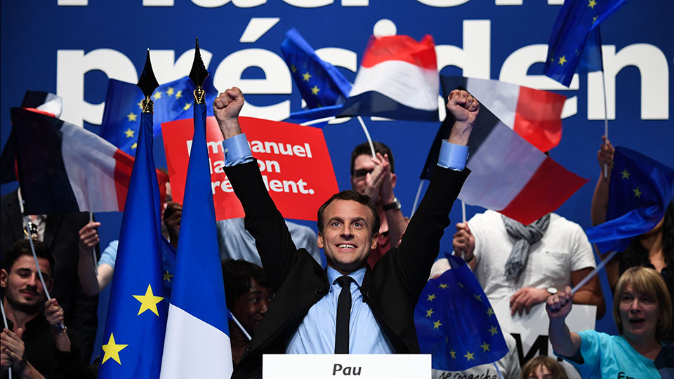 7/5 Emmanuel Macron es electo Presidente de Francia (AFP)