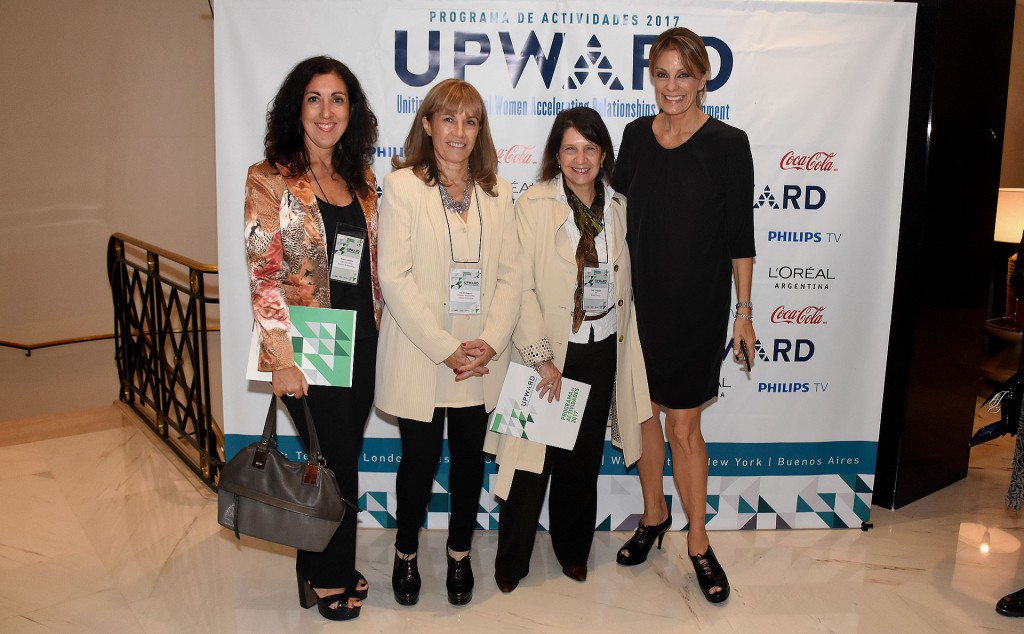 Andrea Consolini, Claudia Segovia, Inés Leopoldo (YPF) y Nequi Galotti