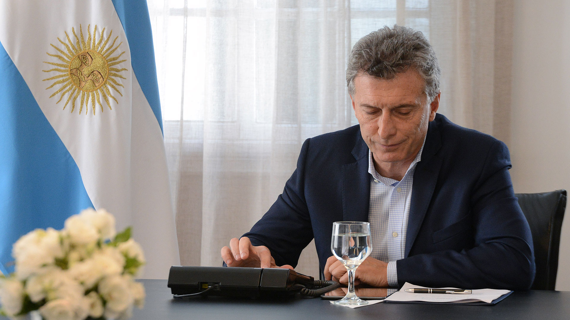 Mauricio Macri llamó a una periodista decepcionada por el resultado de las PASO (foto archivo)