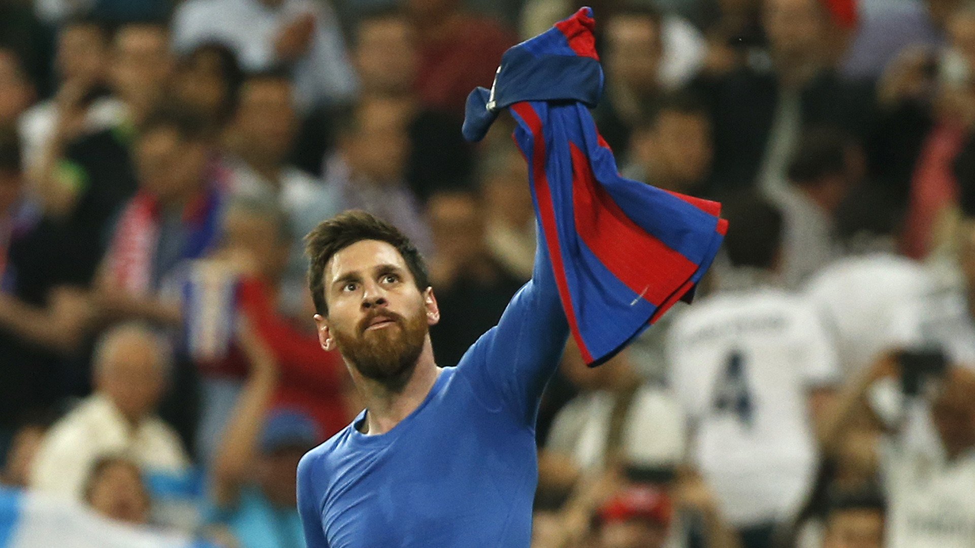 El rosarino cerró el torneo con dos goles ante el Eibar (Reuters)
