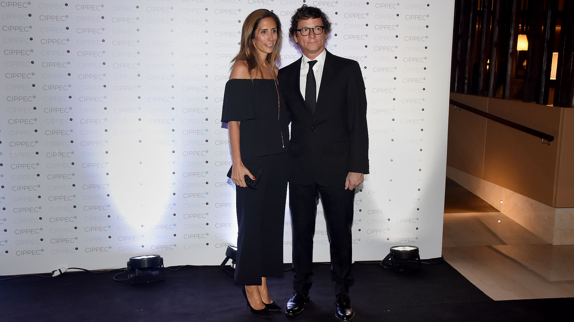 Gabriel Martino, presidente de HSBC Argentina, y su mujer Florencia Perotti