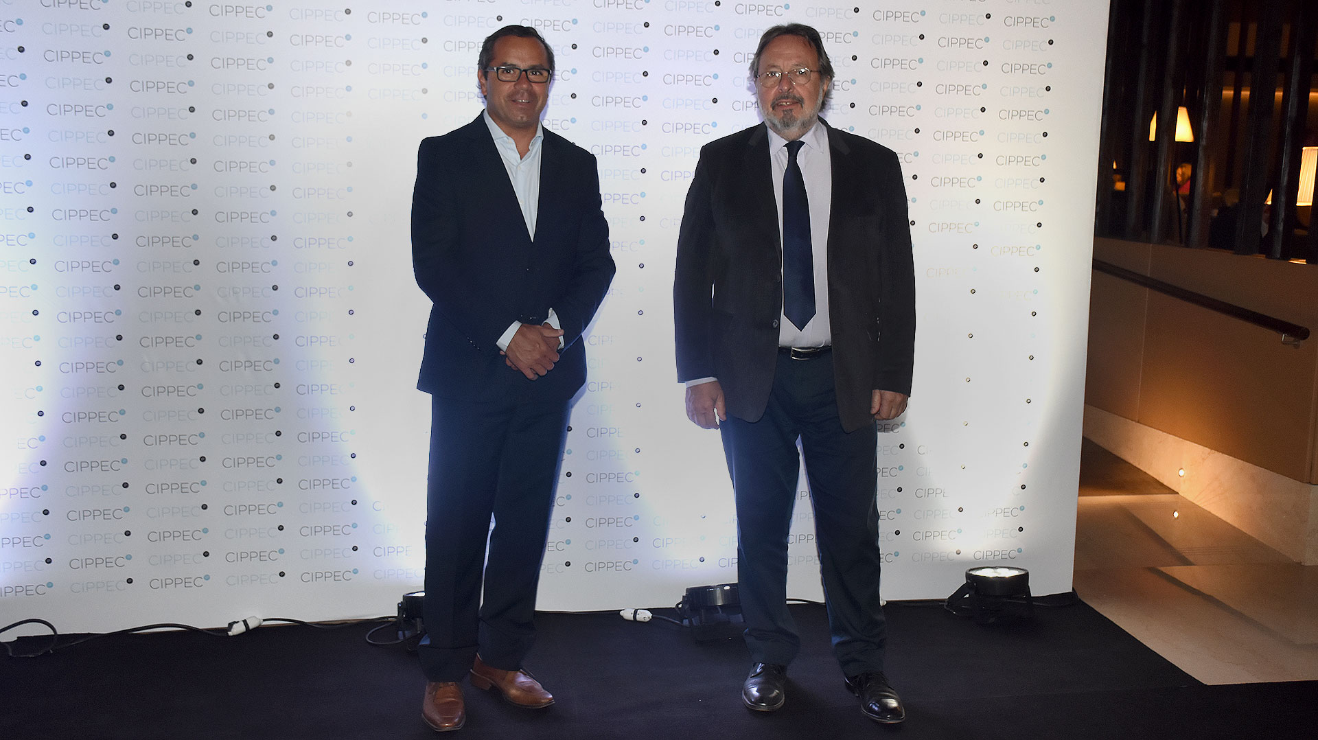 Gastón Urquiza y Pedro Del Piero, director ejecutivo y presidente de la Fundación Metropolitana, respectivamente