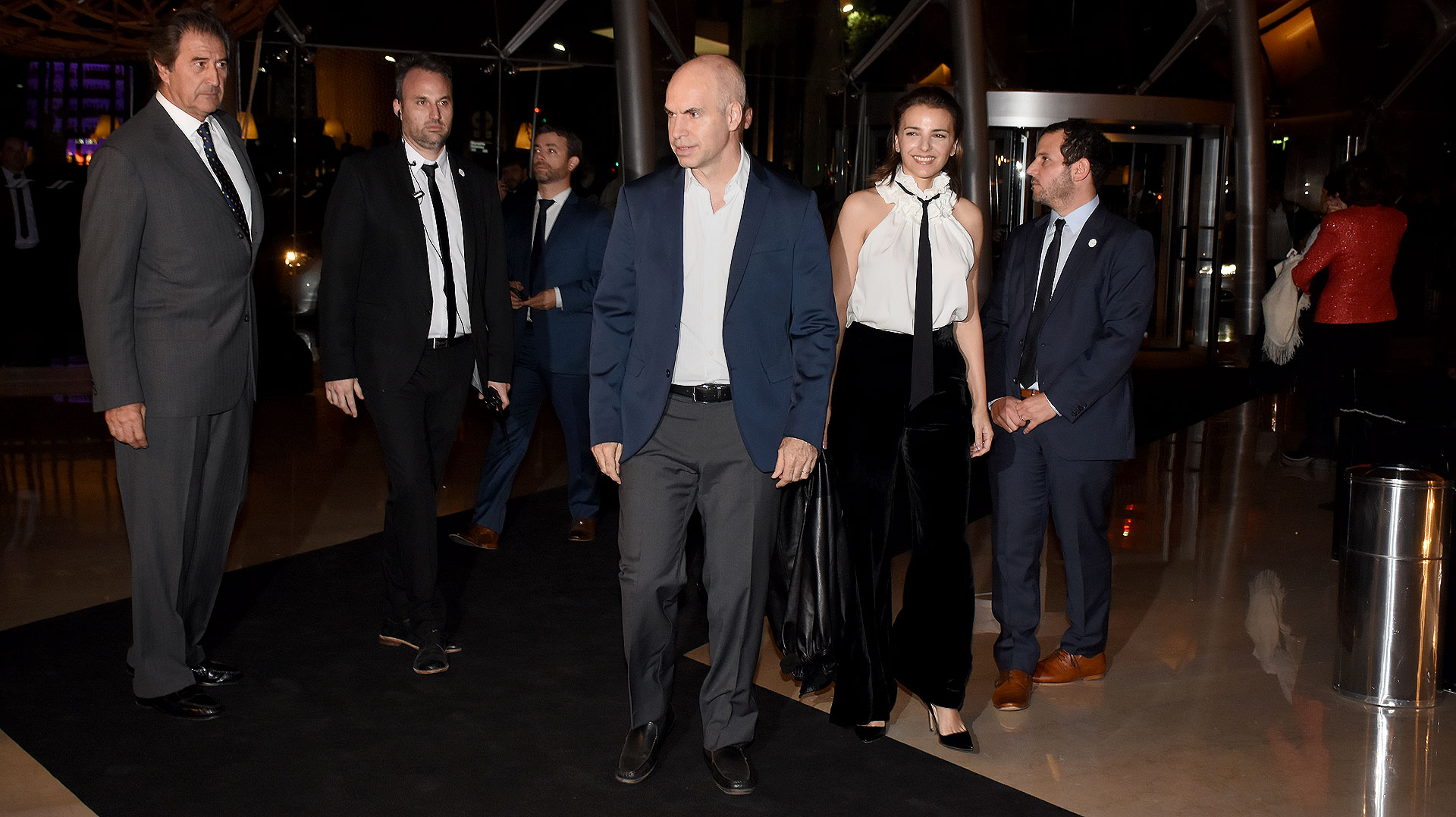 El jefe de Gobierno porteño, Horacio Rodríguez Larreta, y su mujer Bárbara Diez