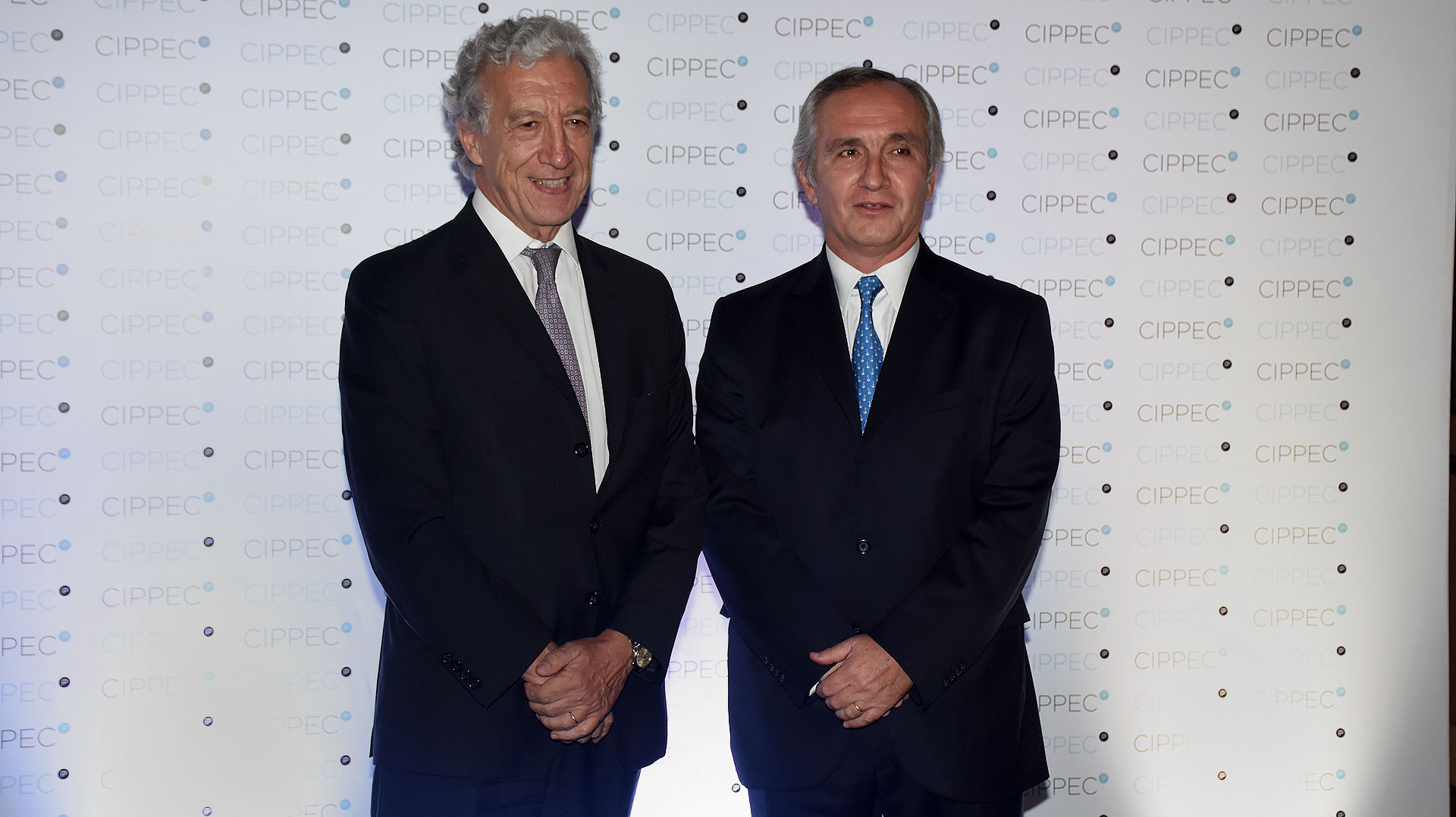 Jaime Campos, presidente de la Asociación Empresaria Argentina, y Guillermo Lipera, presidente del Colegio de Abogados de la Ciudad de Buenos Aires