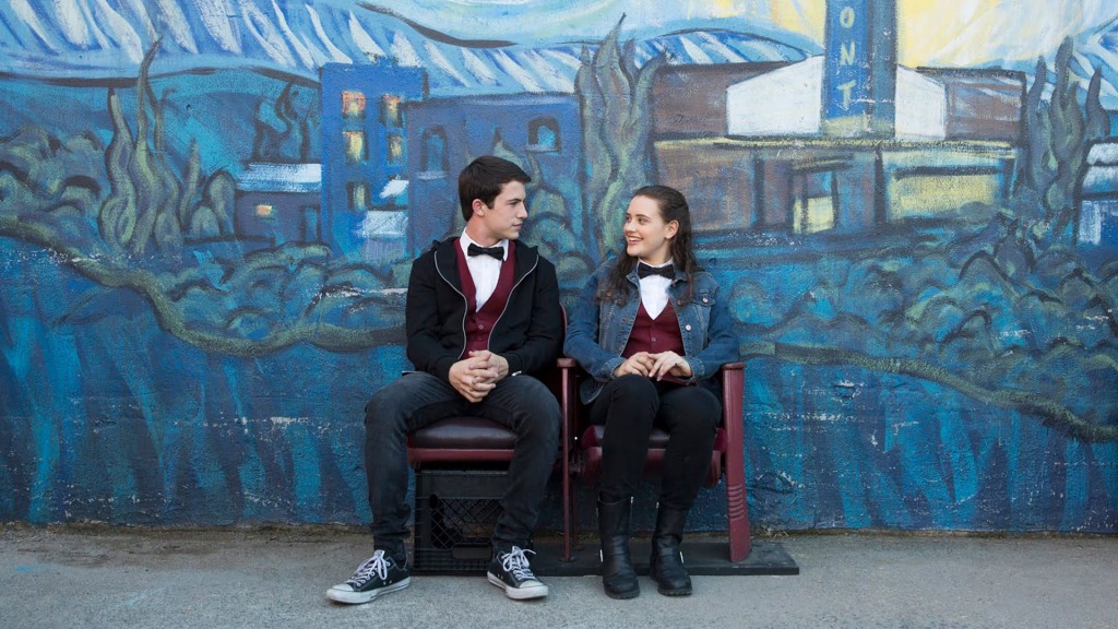 Clay Jensen (Dylan Minnette) y Hannah Baker (Katherine Langford) son los protagonistas de la serie