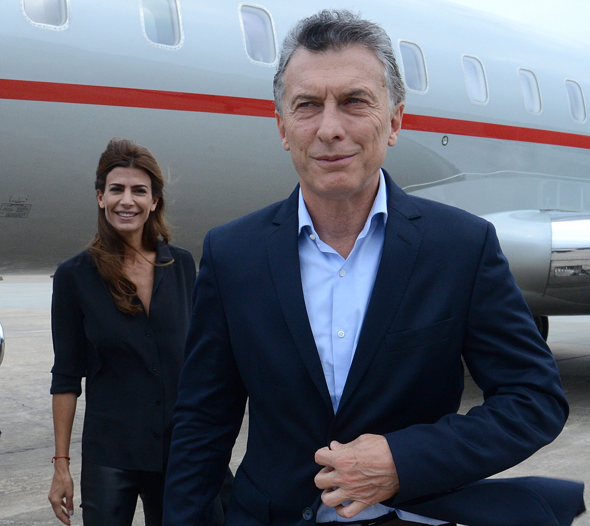 Macri y Trump intercambiaron elogios mutuos Macri y Trump intercambiaron elogios mutuos