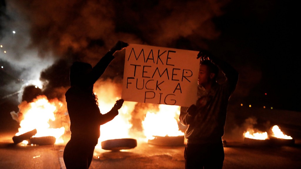Muchos brasileños manifestaron su descontento por las reformas impulsadas por Temer (Reuters)