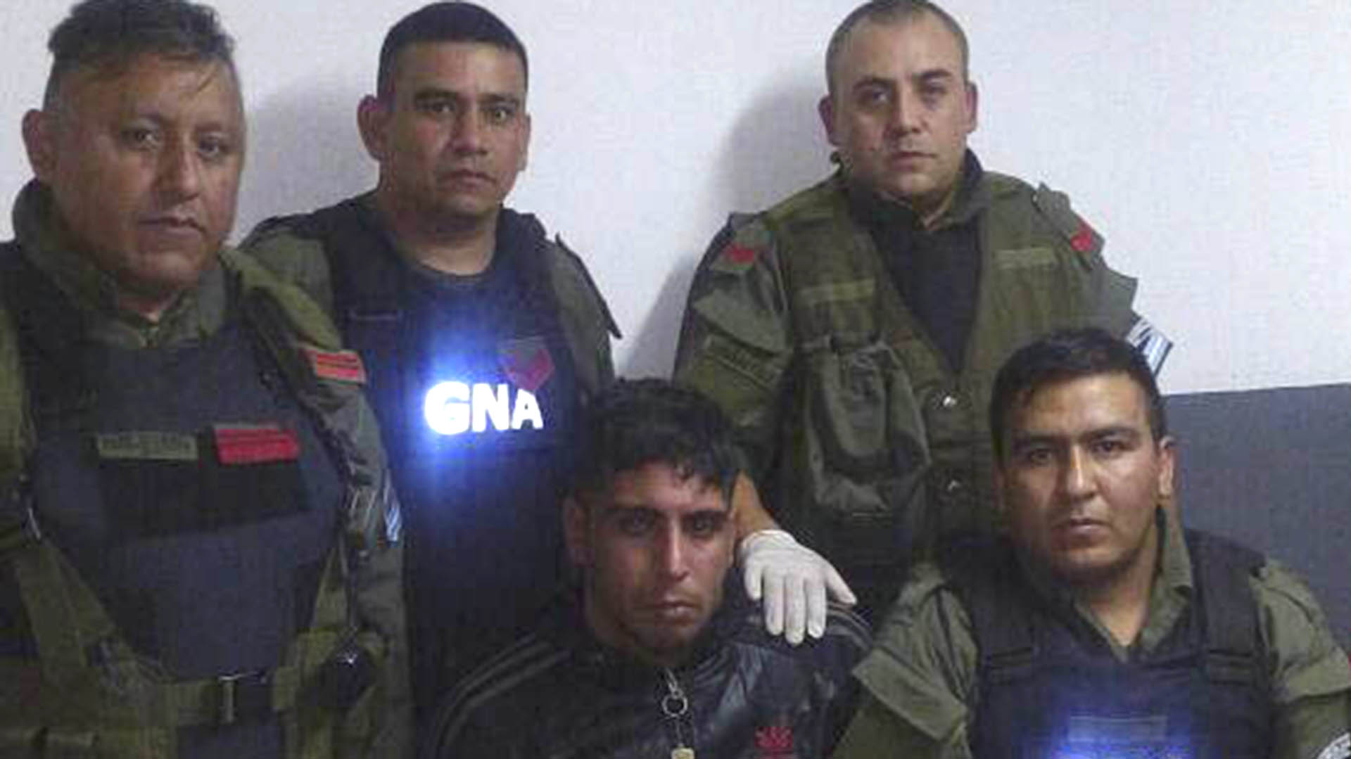 Tras permanecer prófugo Badaracco fue detenido por Gendarmería en cercanías de la villa 1.11.14 (NA)