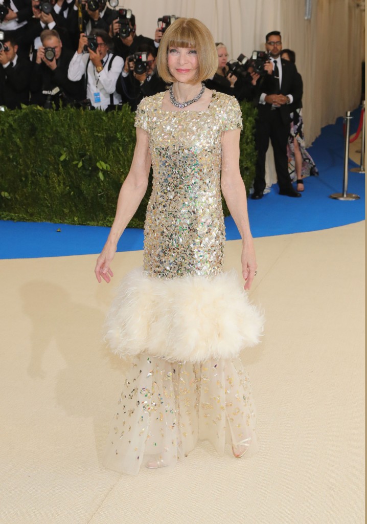 La anfitriona de la noche – Anna Wintour- (Getty Images)