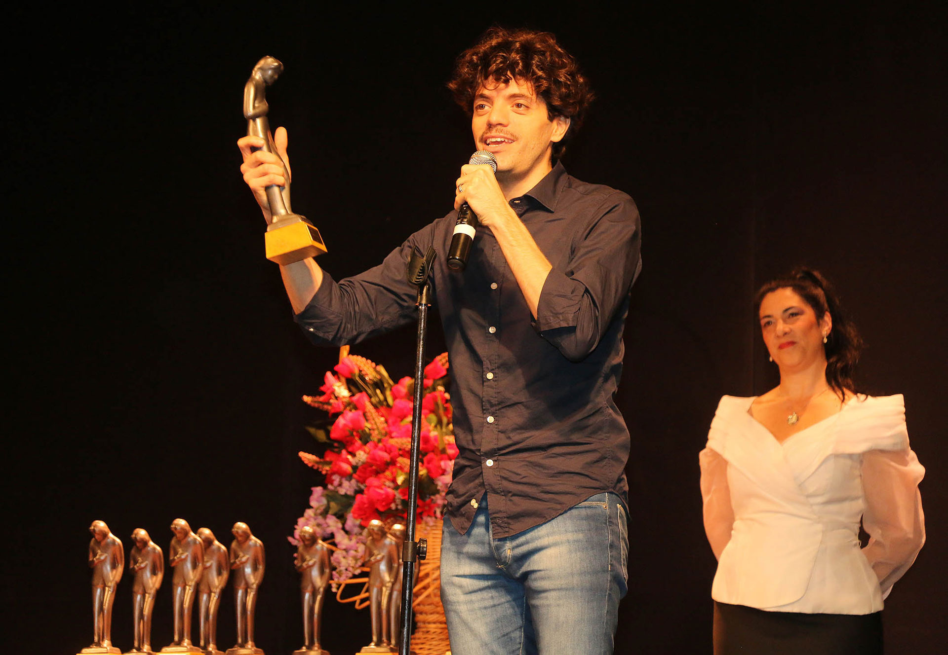 Federico Salles fue premiado por su papel en el musical “Franciscus”