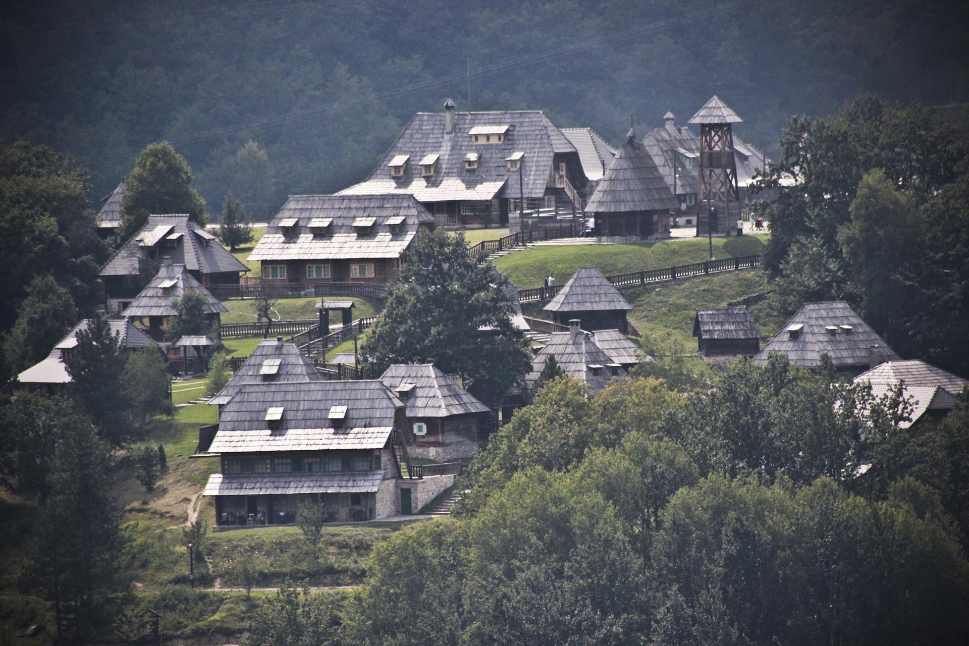 Drvengrad, la Ciudad de Madera en Mokra Gora, Serbia (fotos: Ignacio Hutin)