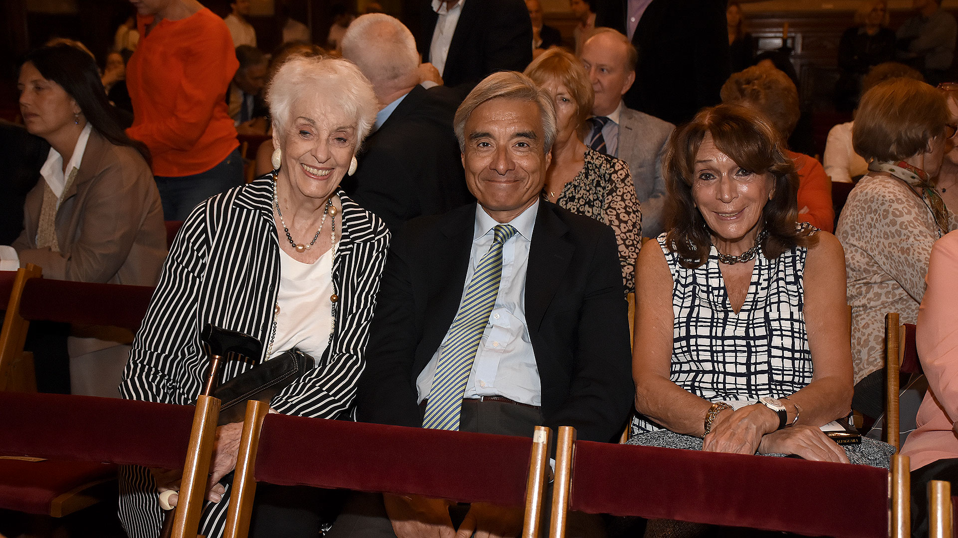 Graciela Fernández Meijide, Eduardo Fidanza y Magdalena Ruiz Guiñazú