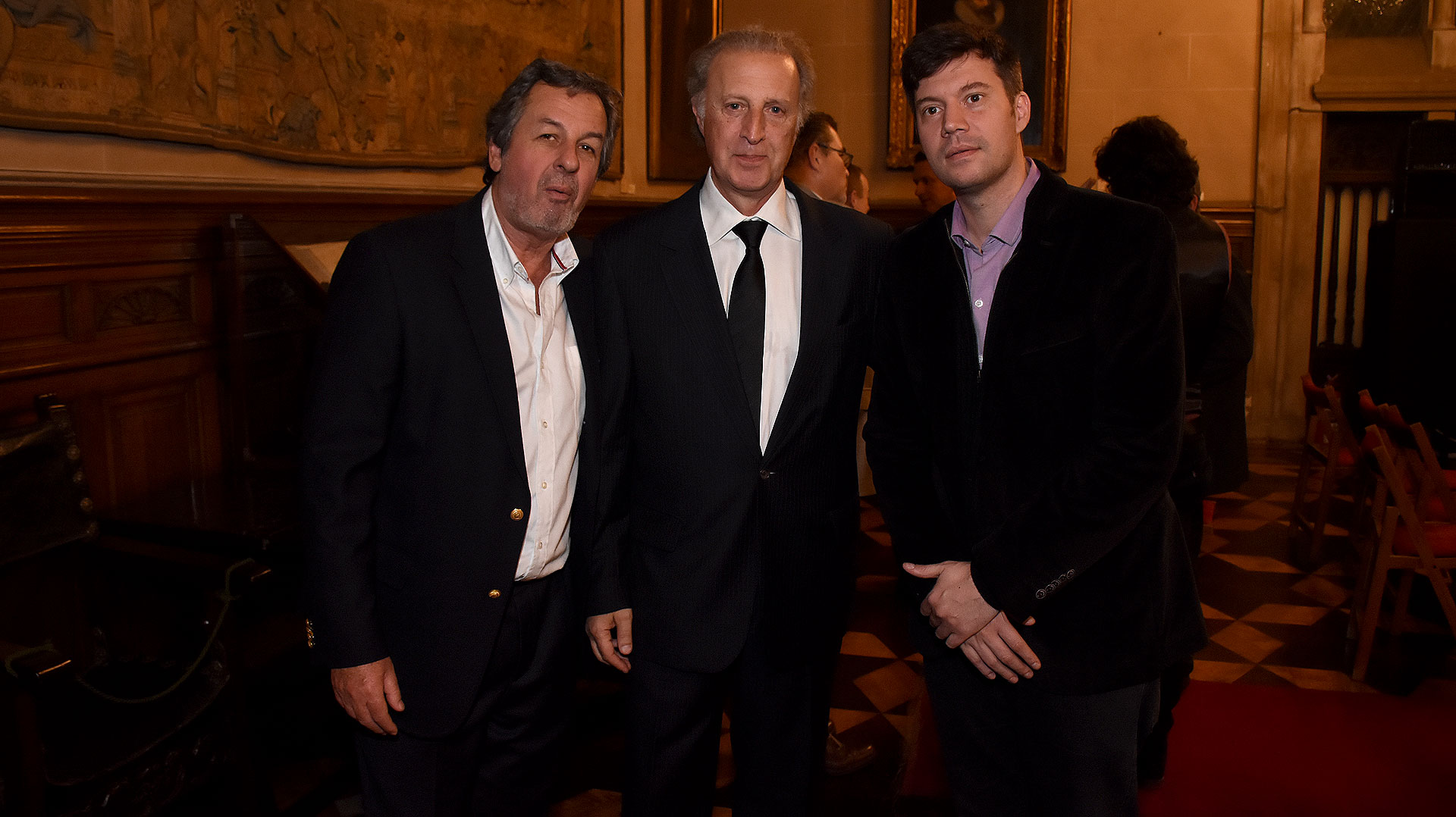 Jorge Porta, Juan Carlos Porras y Guido Valeri
