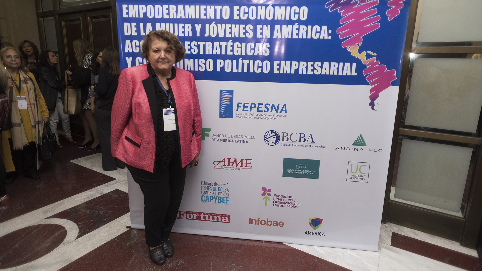Elisa Schuster, presidenta “Mujeres por el Cambio” (Adrián Escandar)