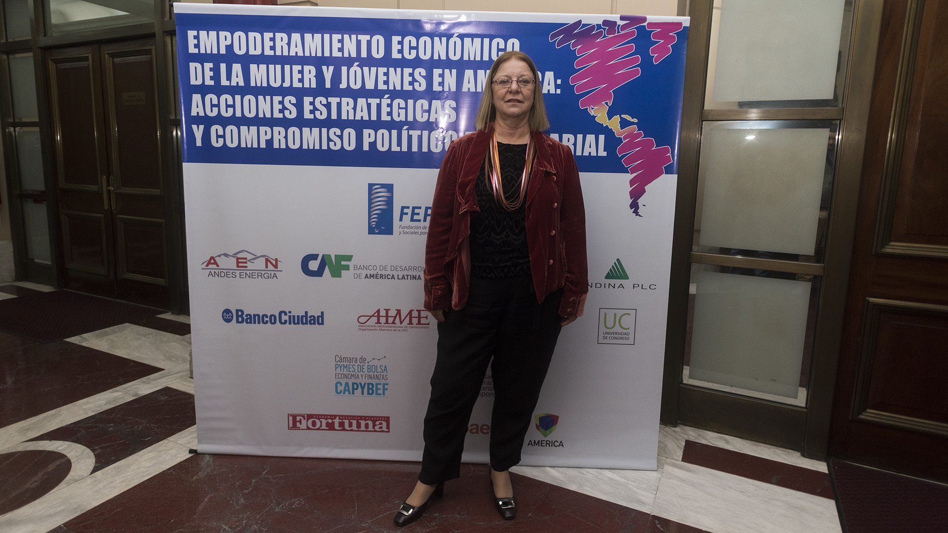 Nieves Rico, directora de asuntos de género CEPAL (Adrián Escandar)