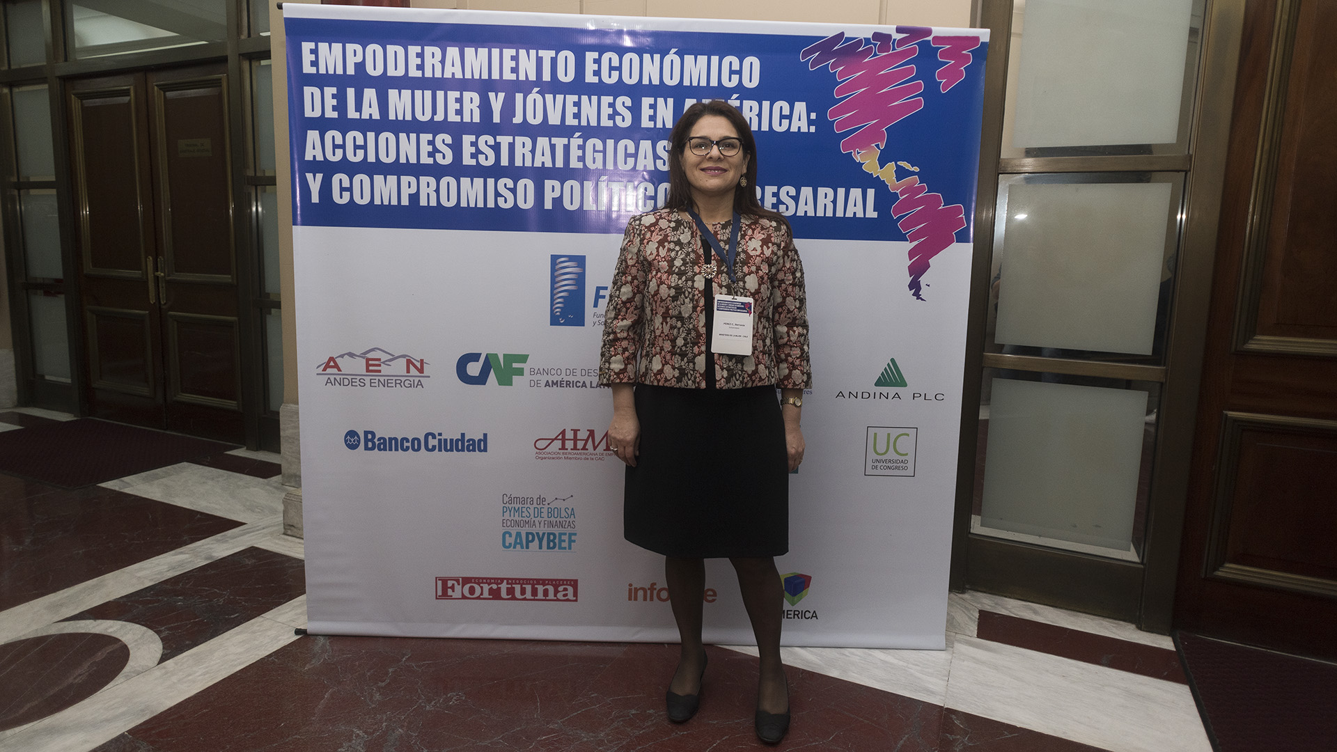 Bernarda Peréz Carillo, Ministerio de la Mujer y la Equidad de Género (Chile) (Adrián Escandar)