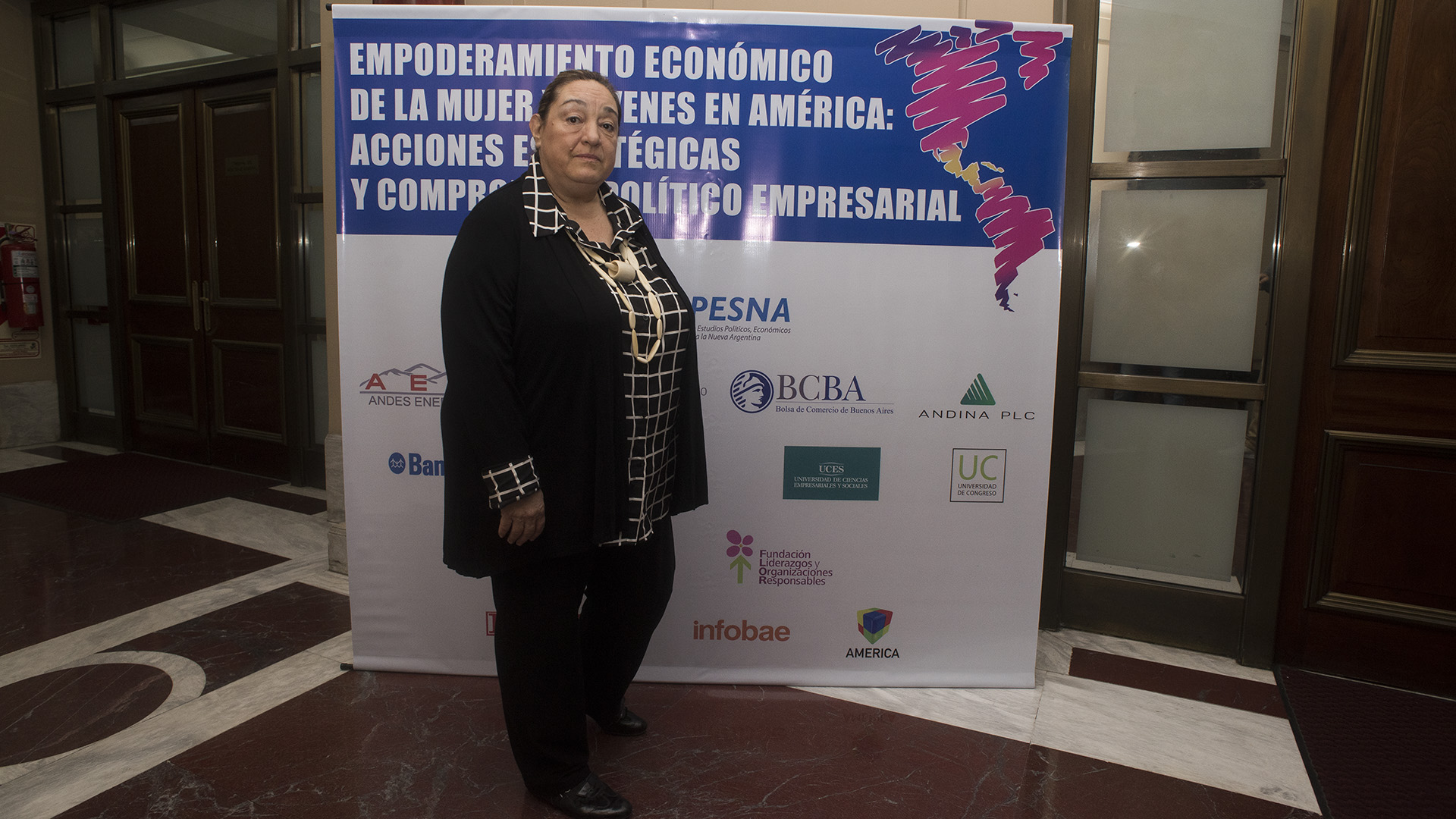 Eugenia Piza López, líder del centro regional de Panamá PNUD (Adrián Escandar)