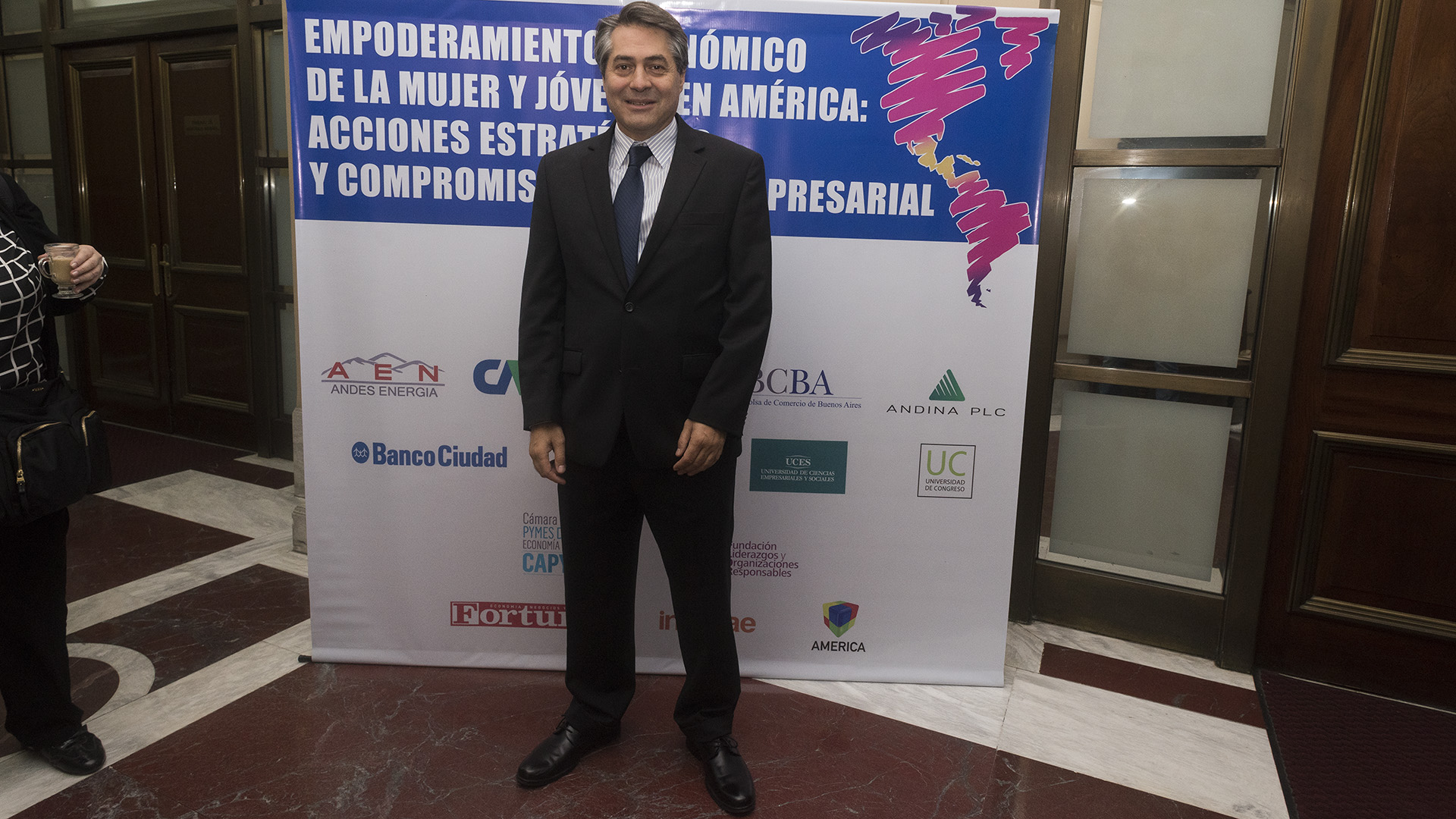 Gaston O’ Donnel rector de la UCES (Adrián Escandar)