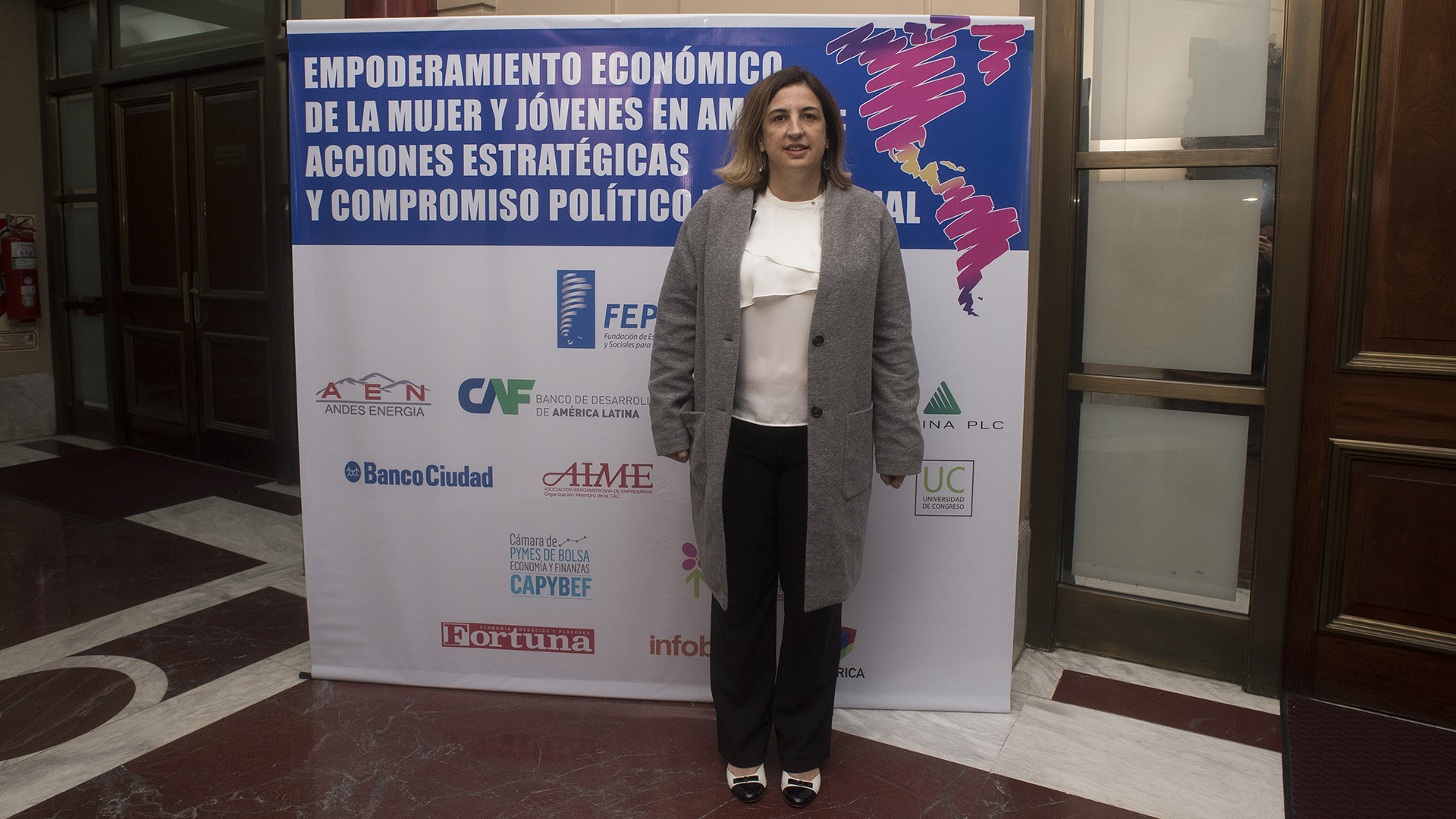 Claudia Neira, directora Banco Ciudad de Buenos Aires (Adrián Escandar)