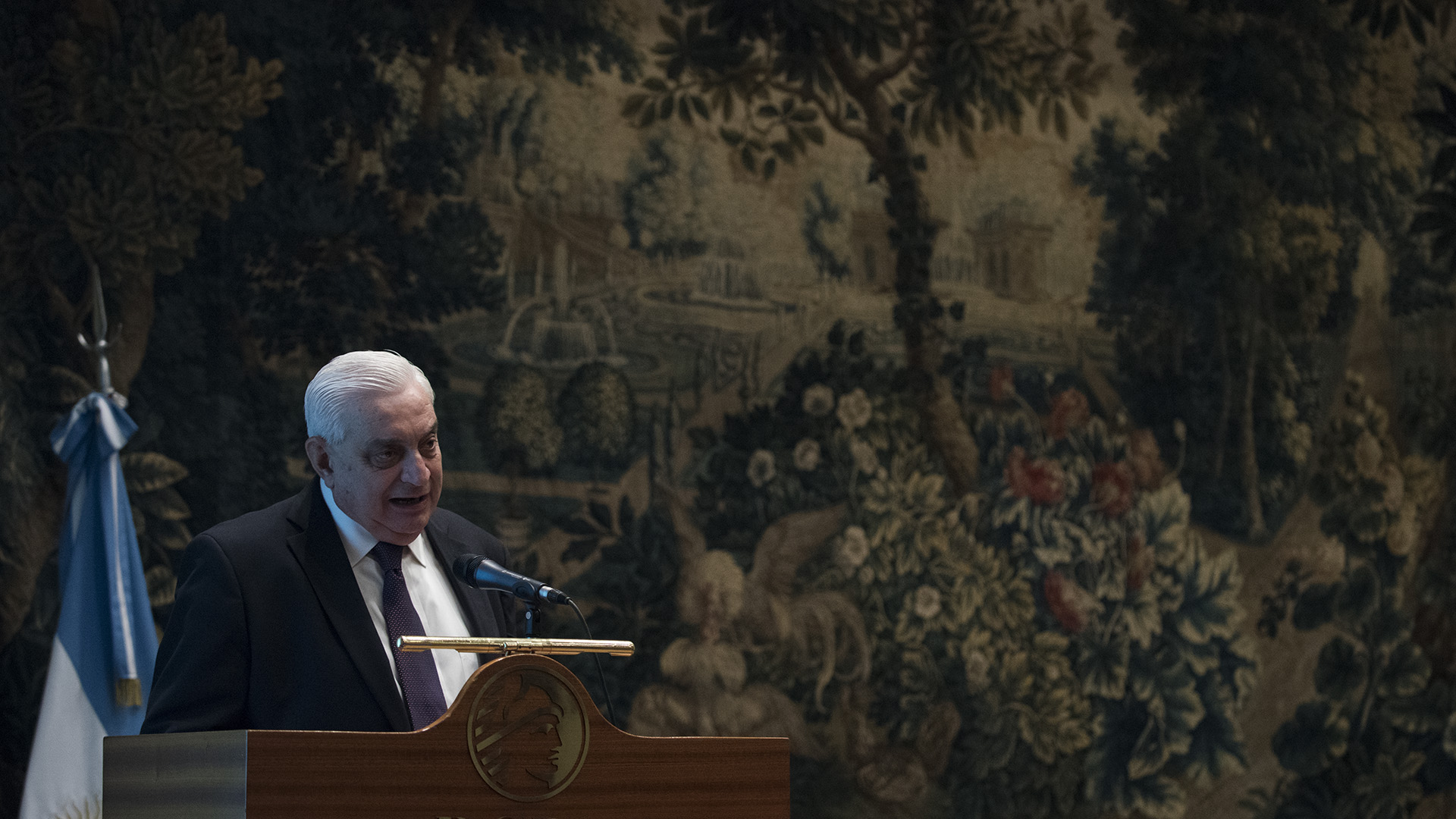 Adelmo Gabbi, presidente de la bolsa de comercio de Buenos Aires (Adrián Escandar)