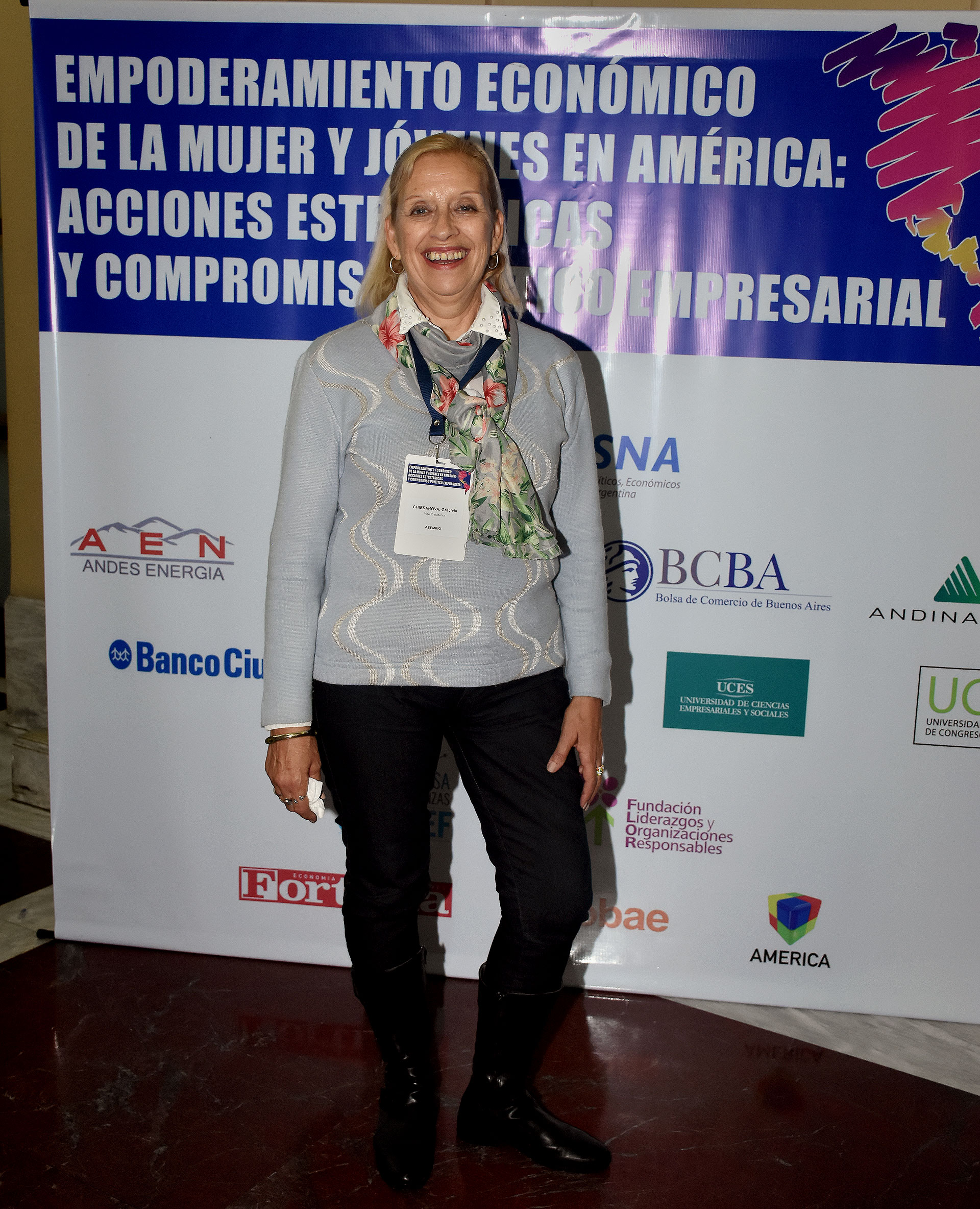 Graciela Chiesanova, vicepresidente ASEMPIO(Nicolás Stulberg)