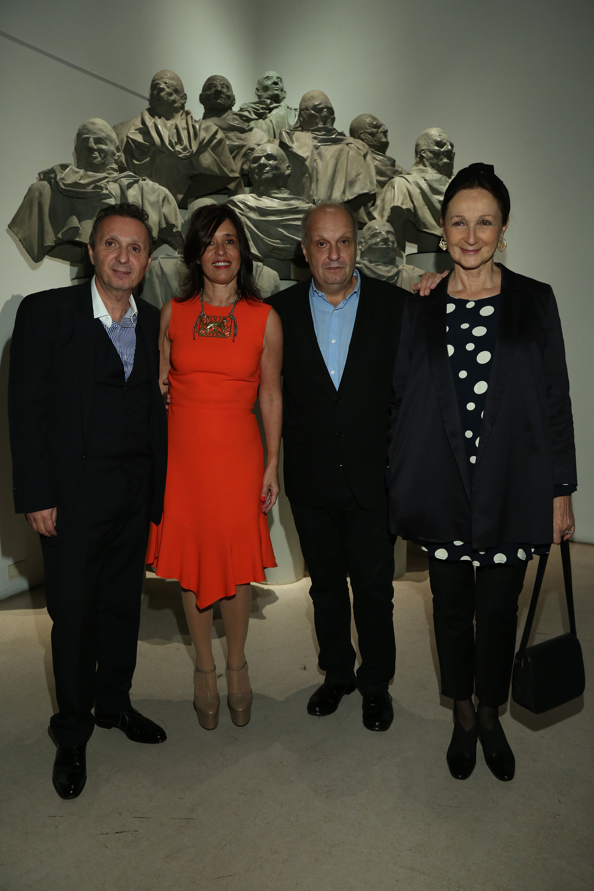 Daniel y Patricia Maman junto Hernán Lombardi y Teresa Anchorena
