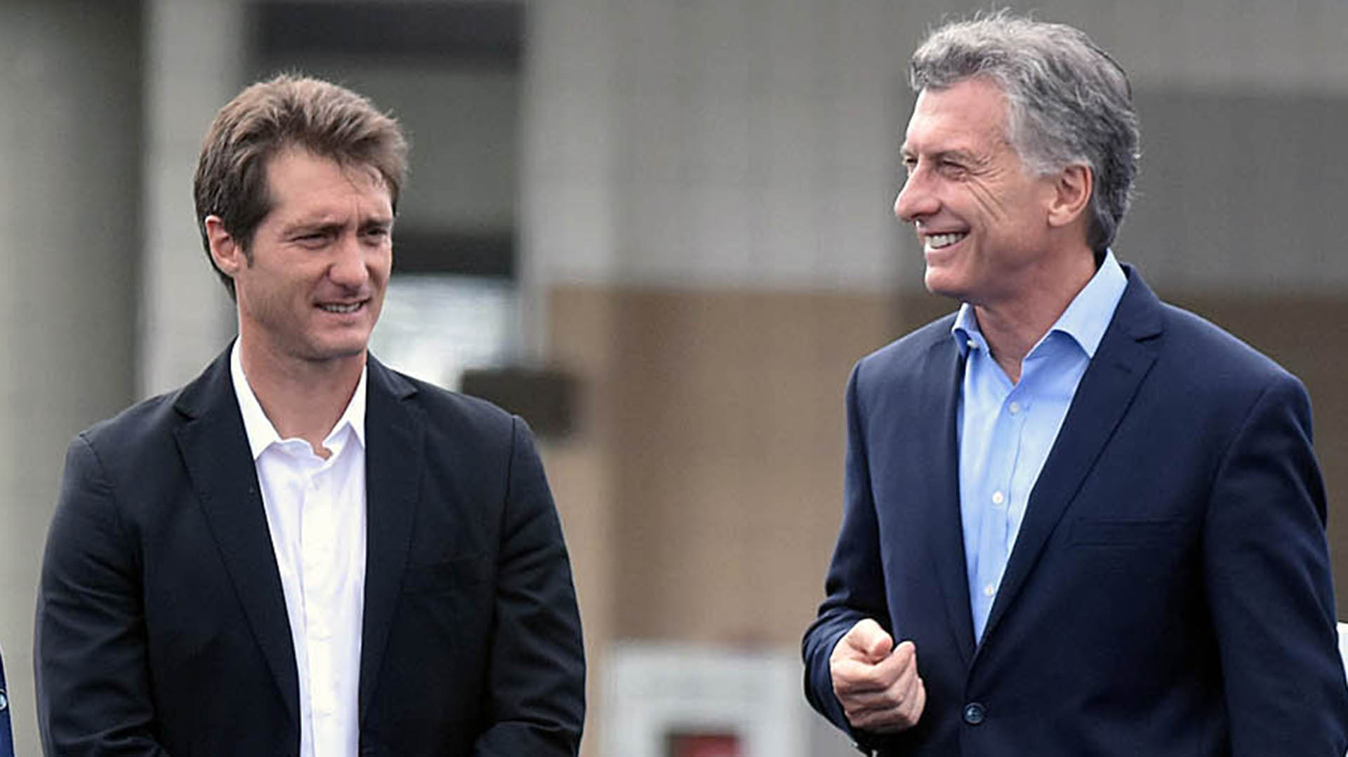 Mauricio Macri recibió a Guillermo Barros Schelotto en la Casa Rosada (NA)