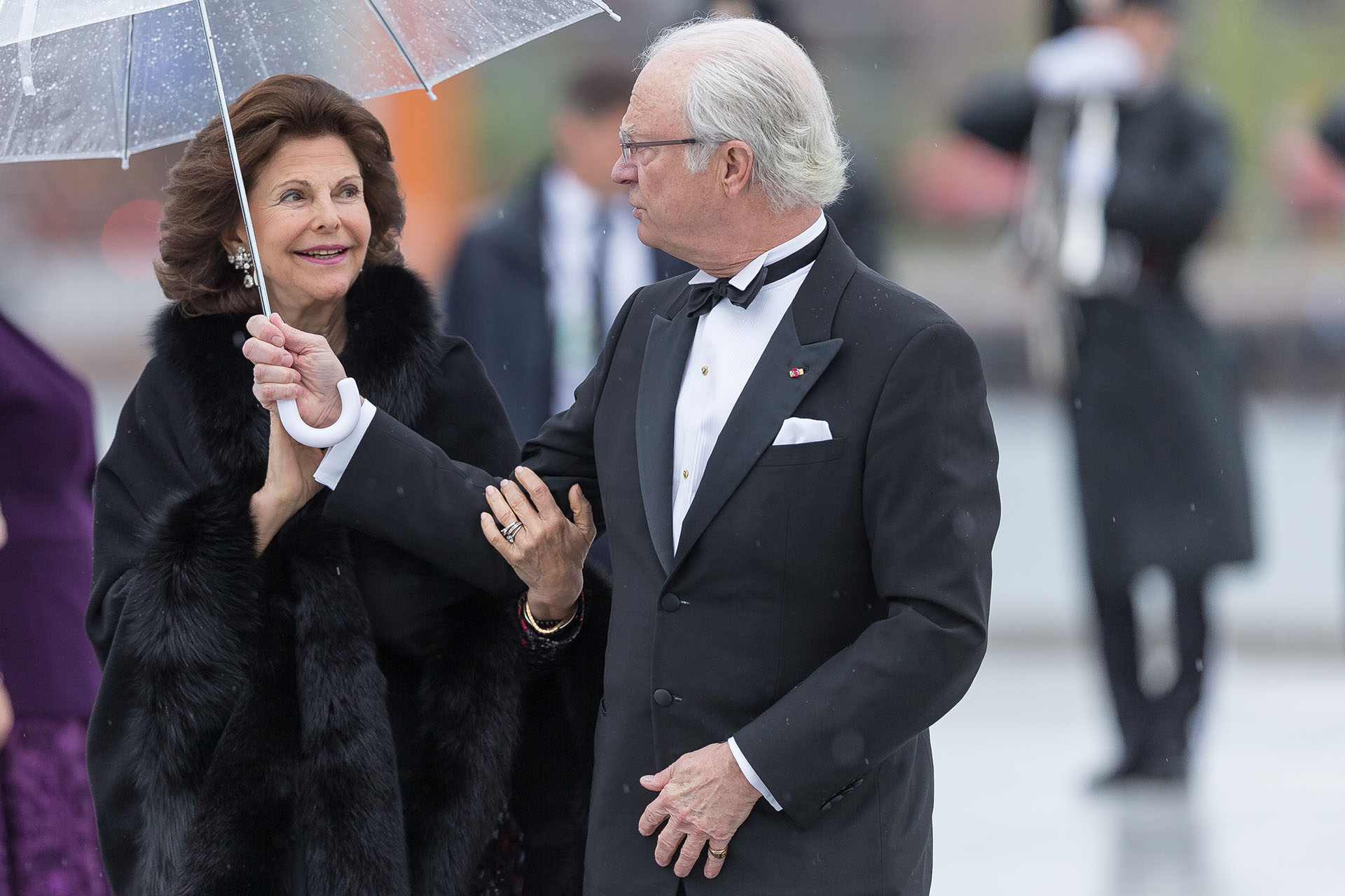 Los reyes de Suecia, Carl Gustav y Silvia