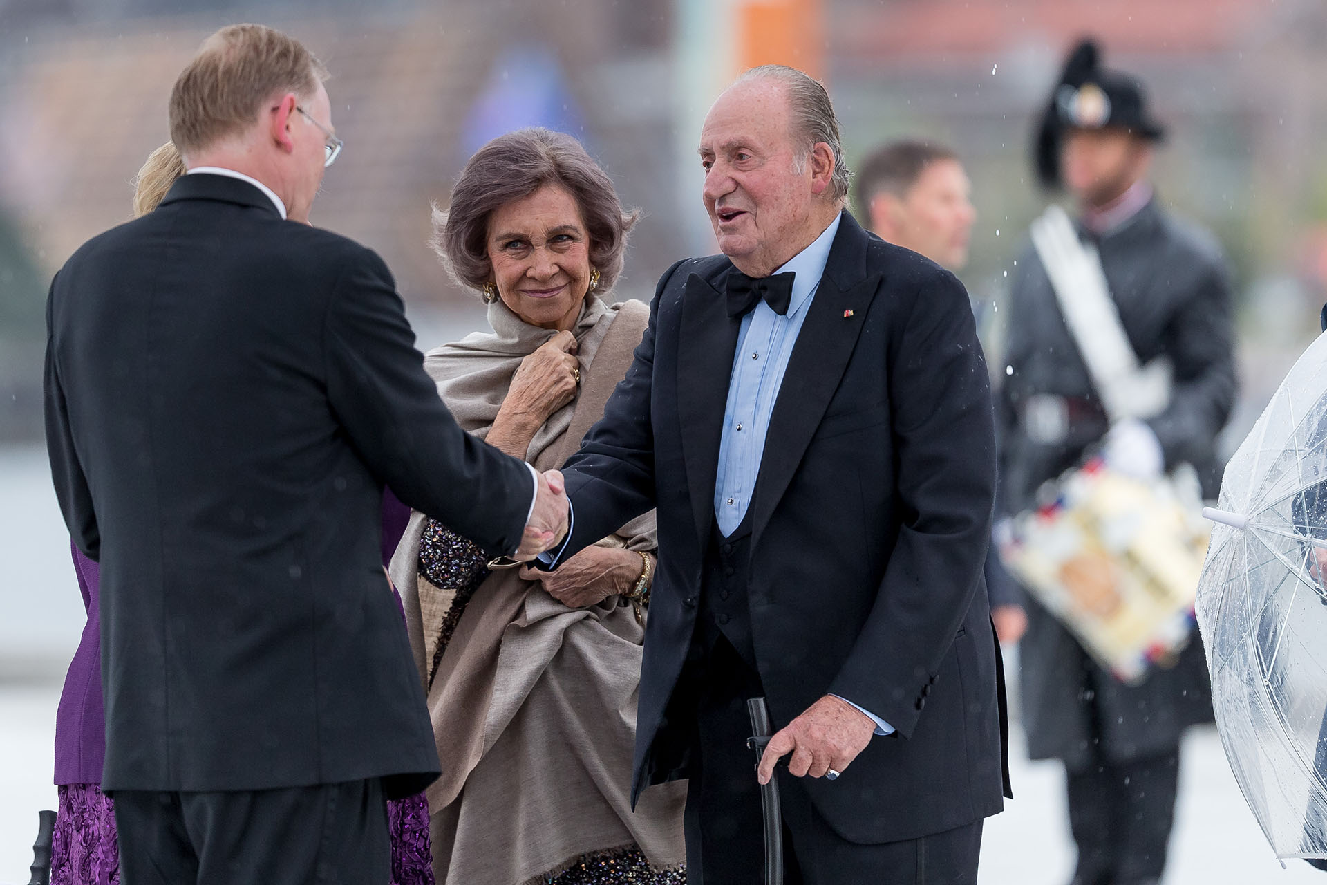 Los reyes eméritos Juan Carlos y Sofía de España
