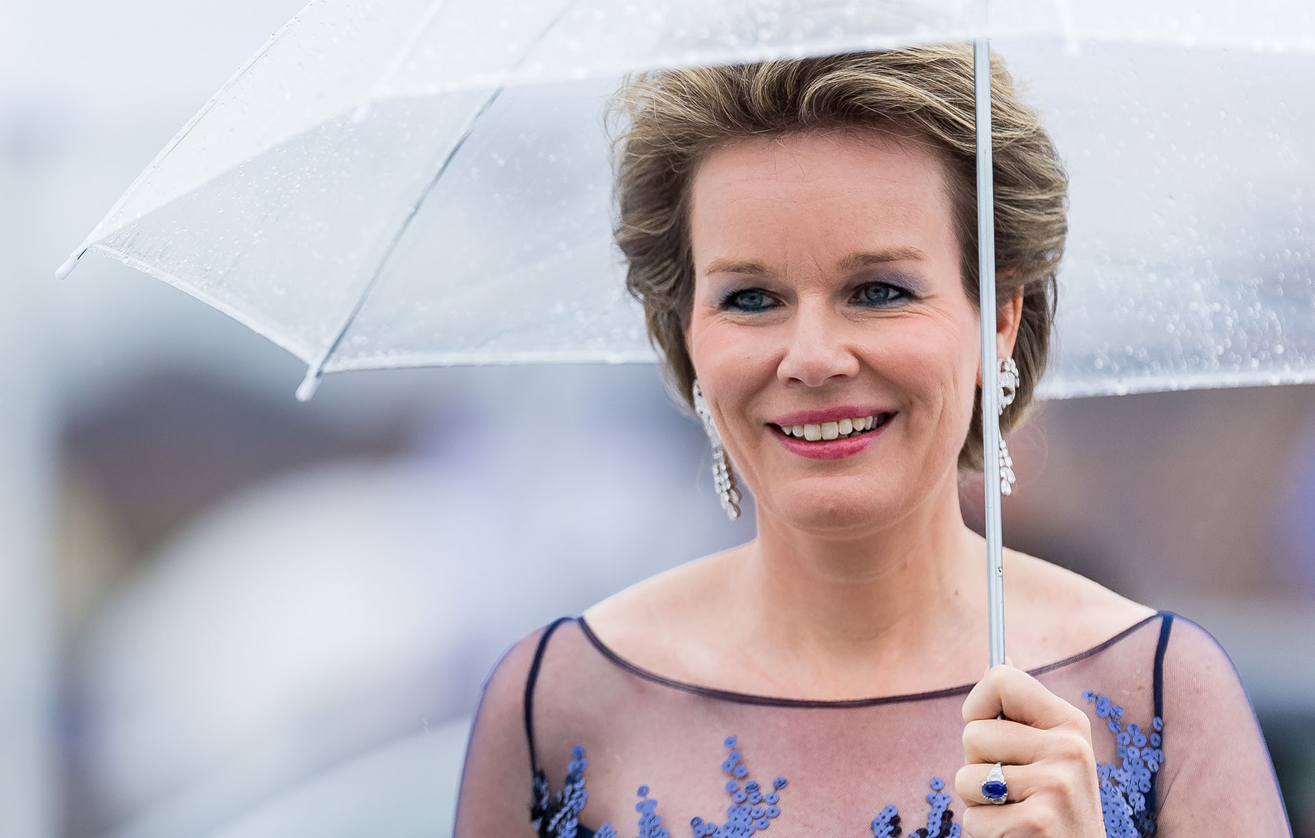 La reina Mathilde de Bélgica