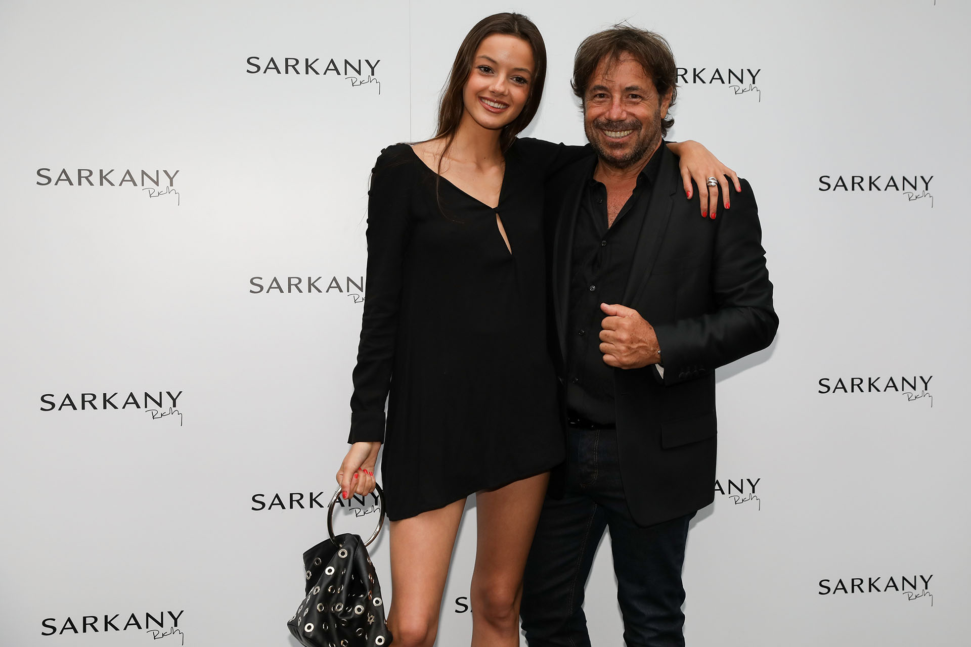 La modelo Luna Sobrino junto al empresario Ricky Sarkany