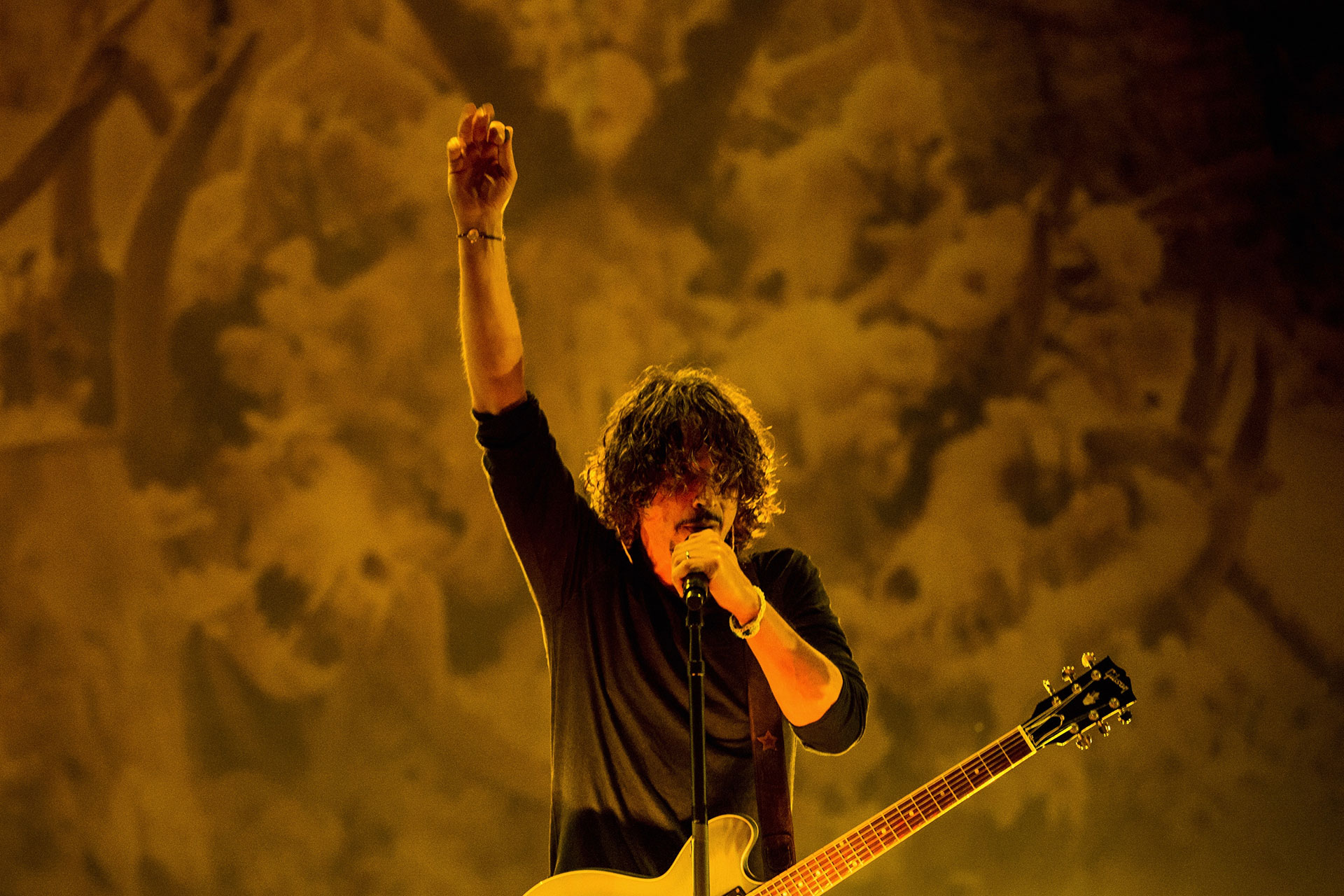 En 2014, durante el festival Lollapalooza en Brasil, realizado en el Autódromo de Interlagos (Buda Mendes/Getty Images)